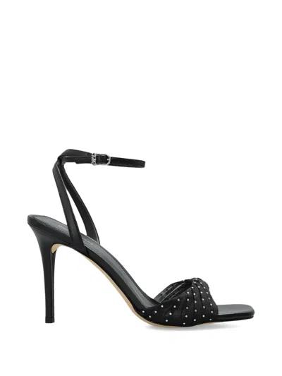 Michael Michael Kors Kiana Studded Ankle-strap Pumps In Black