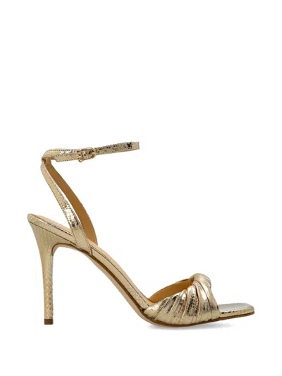 Michael Michael Kors Kiana Twisted Stiletto Pumps In Gold