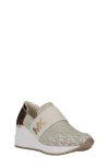 Michael Michael Kors Kids' Neo Flex Wedge Sneaker In Vanilla