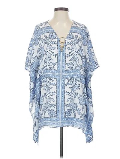 Pre-owned Michael Michael Kors Kimono In Blue