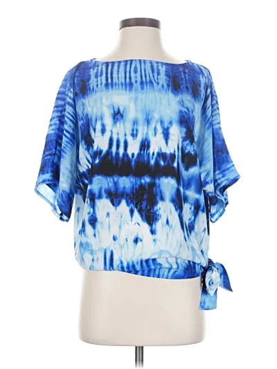 Pre-owned Michael Michael Kors Kimono In Blue