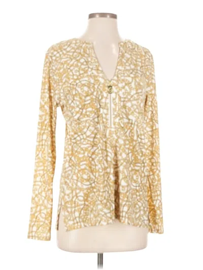 Pre-owned Michael Michael Kors Kimono In Gold