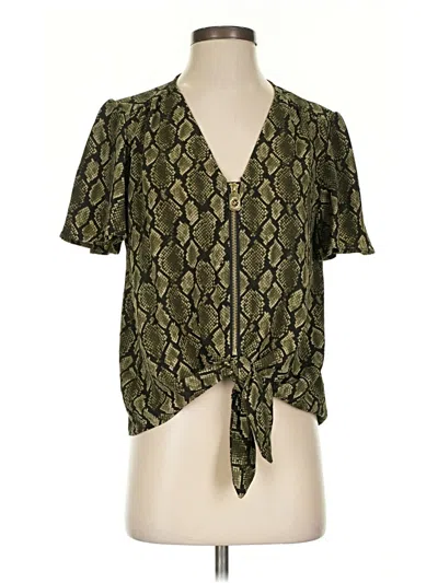 Pre-owned Michael Michael Kors Kimono In Green