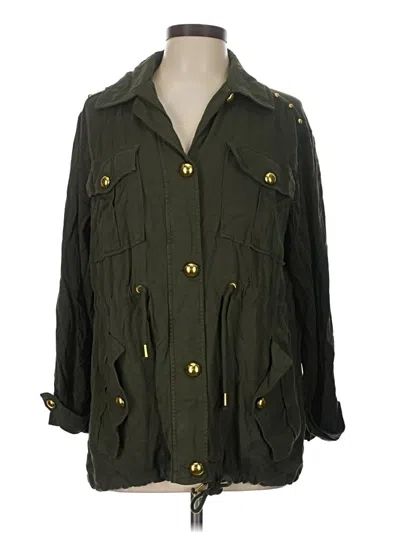 Pre-owned Michael Michael Kors Kimono In Green