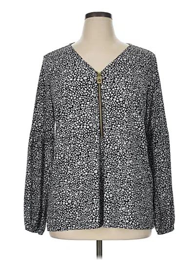 Pre-owned Michael Michael Kors Kimono In Silver