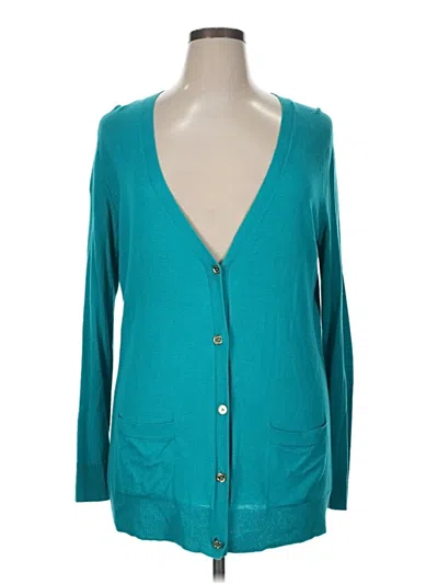 Pre-owned Michael Michael Kors Kimono In Teal