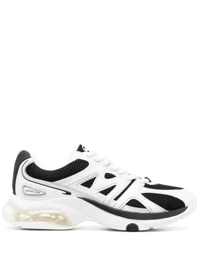 Michael Michael Kors Kit Extreme Low-top Sneakers In Black/optic White