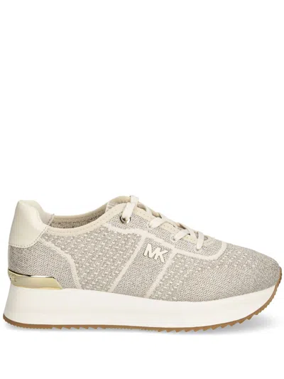 Michael Michael Kors Knitted Sneakers In Multicoloured