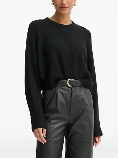 Michael Michael Kors Knitted Sweater In Black