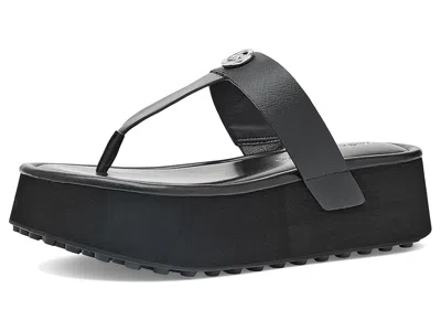 Michael Michael Kors Koya Flip-flops In Black