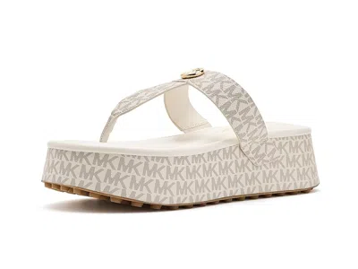 Michael Michael Kors Koya Flip-flops In White