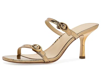 Michael Michael Kors Kya Mid Sandals Women's Sandals Antique Gold: 8.5 M