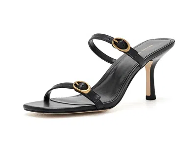 Michael Michael Kors Kya Mid Sandals Women's Sandals Black: 6.5 M