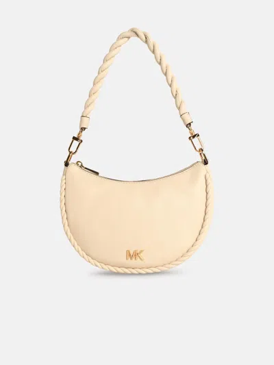 Michael Michael Kors 'kyla' Cream Leather Bag
