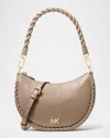 Michael Michael Kors Kyla Small Convertible Pouchette Shoulder Bag In Brown