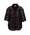Michael Michael Kors Lace Shirt In Black
