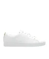 Michael Michael Kors Keaton Two-tone Sneakers In White
