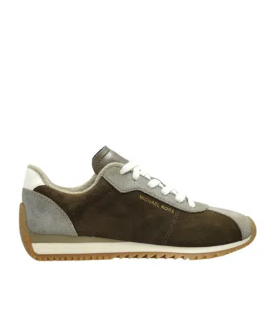 Michael Michael Kors Lace-up Sneakers In Green