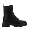 Michael Michael Kors Lacing Short Boots In Black