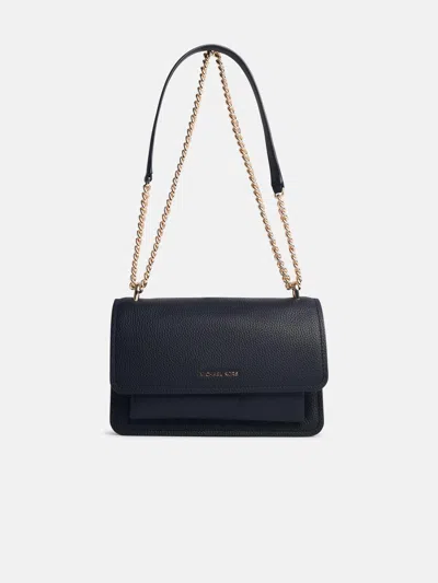 Michael Michael Kors 'laclaire' Black Leather Crossbody Bag