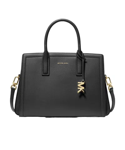 Michael Michael Kors Laila Medium Handbag In Black