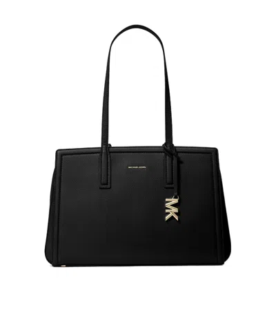 Michael Michael Kors Laila Medium Handbag In Black