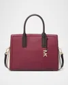 Michael Michael Kors Laila Medium Leather Satchel Bag