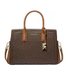 Michael Michael Kors Laila Medium Signature Logo Satchel