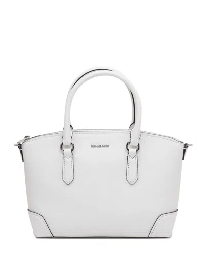 Michael Michael Kors Laila Satchel Bag In White