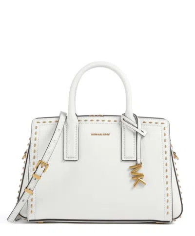 Michael Michael Kors Laila Small Shoulder Bag In White