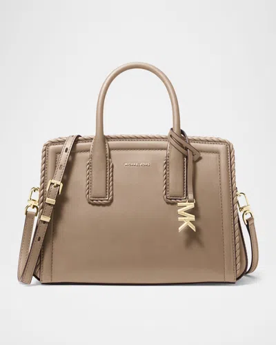 Michael Michael Kors Laila Small Leather Satchel Bag