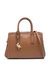 Michael Michael Kors Laila Small Satchel Bag In Brown