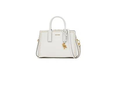 Michael Michael Kors Laila Small Satchel Satchel Handbags Optic White 2: One Size