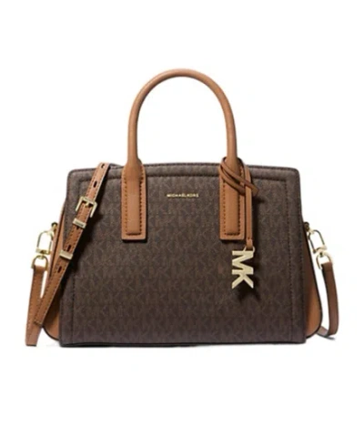 Michael Michael Kors Laila Small Signature Logo Satchel