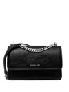 Michael Michael Kors Large Claire Chain-detail Crossbody Bag In Black