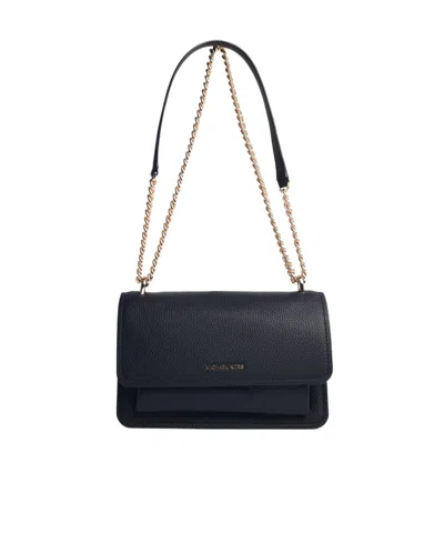MICHAEL MICHAEL KORS MICHAEL MICHAEL KORS CLAIRE LOGO PLAQUE SHOULDER BAG