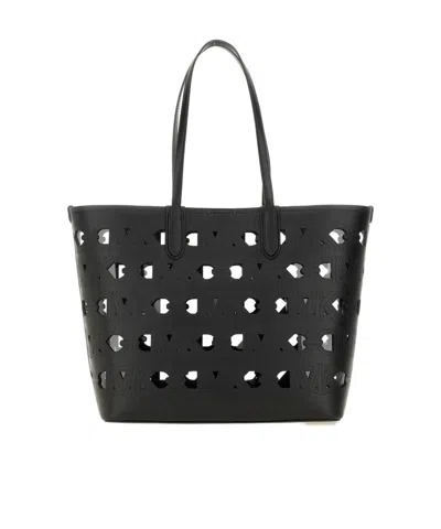 MICHAEL MICHAEL KORS LARGE ELIZA LEATHER TOTE BAG