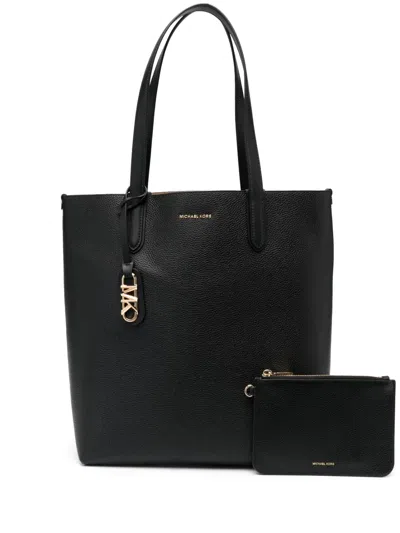 Michael Michael Kors Xl Ns Reversible Tote In Black