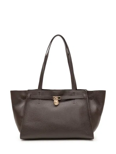 Michael Michael Kors Large Fold Tote Handbag In Gray
