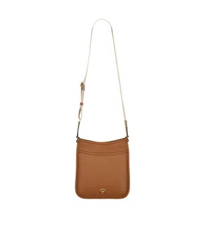 Michael Michael Kors Large Luisa Shoulder Bag In Brown