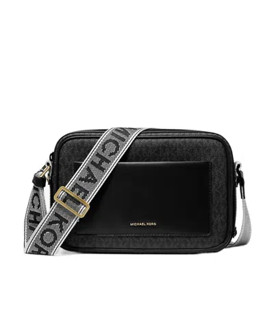 Michael Michael Kors Large Maeve Crossbody Bag In Black