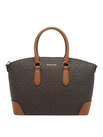 Michael Michael Kors Large Murphy Satchel Bag In Brown