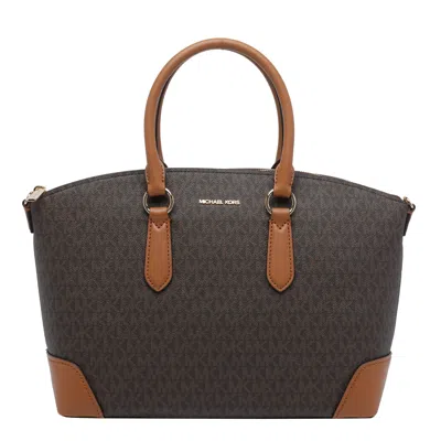 Michael Michael Kors Large Murphy Satchel Bag In Brown