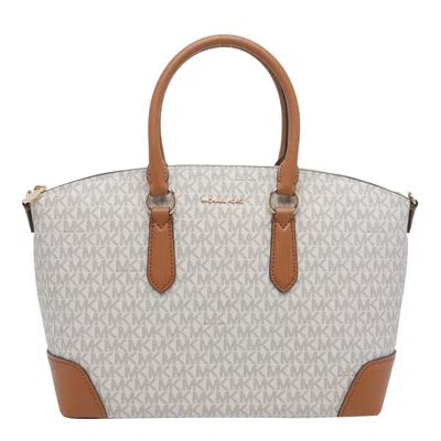 Michael Michael Kors Large Murphy Satchel Bag In Sand