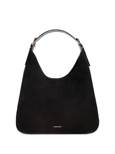 Michael Michael Kors Large Nolita Leather Tote Bag In Black