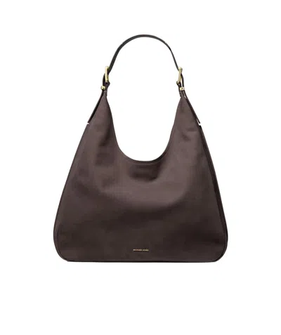 Michael Michael Kors Large Nolita Shoulder Bag In Brown