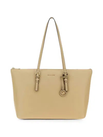 Michael Michael Kors Michael By Michael Kors Lg Ew Mf Tz Tote In Neutral