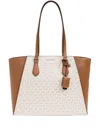 Michael Michael Kors Taryn Tote Bag In Neutrals