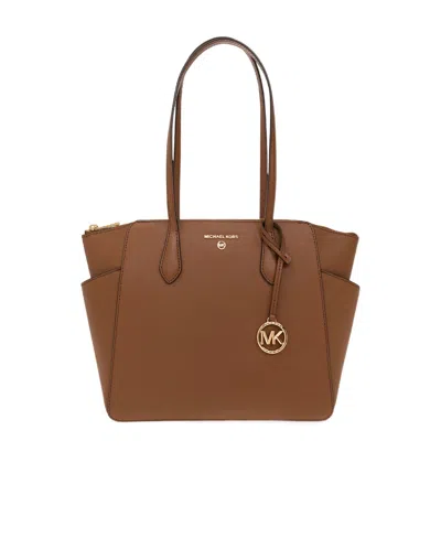 Michael Michael Kors Large Tote Bag In Brown