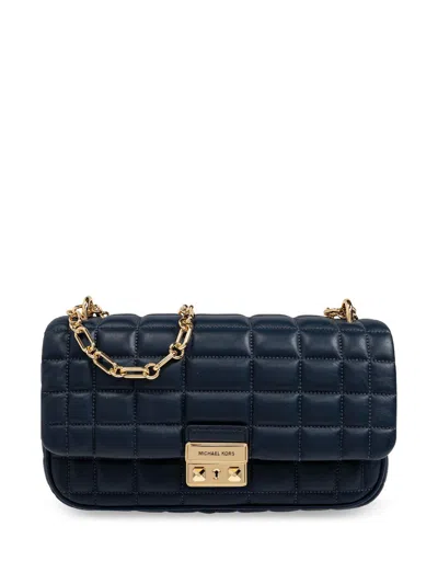 Michael Michael Kors Large Tribeca Shoulder Bag In Brown